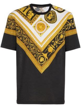 versace cornici print t shirt|All T.